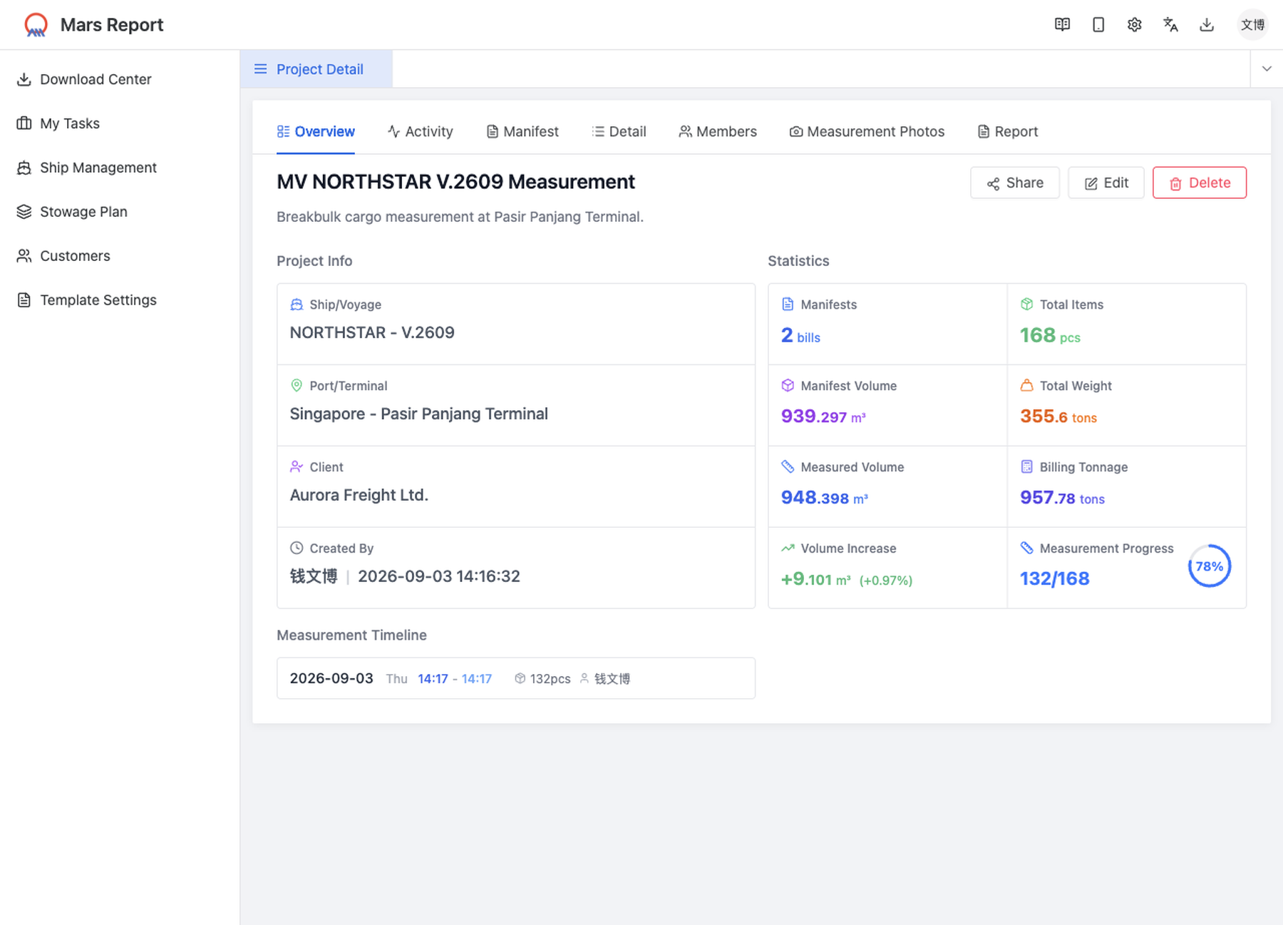 Web console